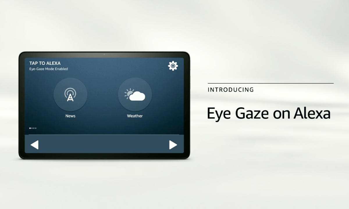 Amazon debuts Eye Gaze accessibility features on the Fire Max 11 tablet