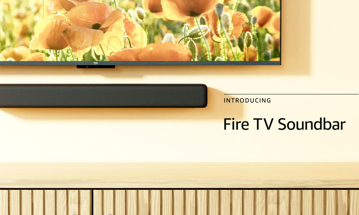 Amazon debuts the $120 Bluetooth-enabled Fire TV Soundbar