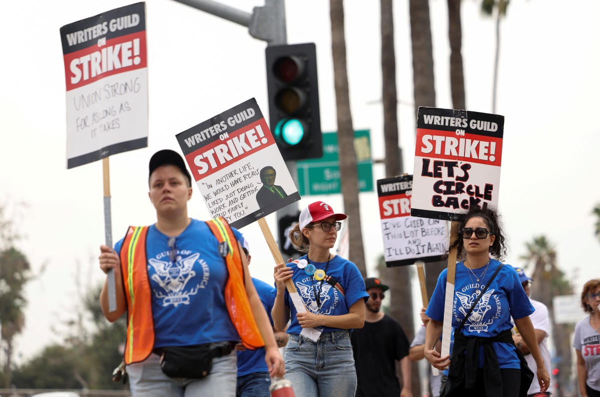 The Hollywood writers' strike may soon end after a tentative agreement was reached