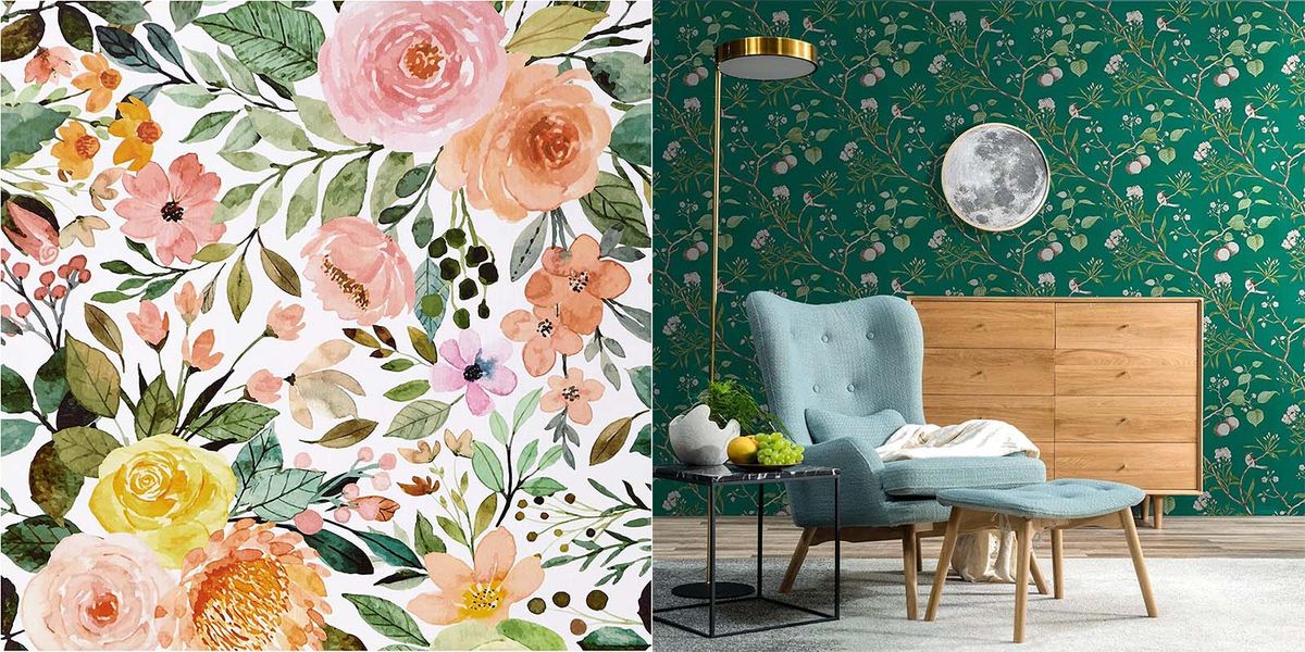 This peel and stick wallpaper may give your area a complete new look