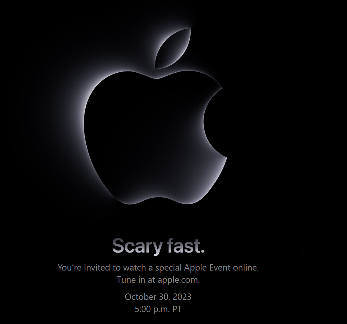 Invitation to an Apple event.