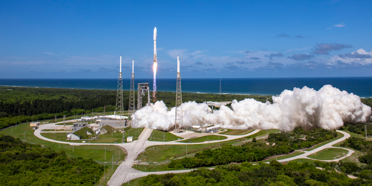 The launch of Amazon's first Internet satellite was a success
