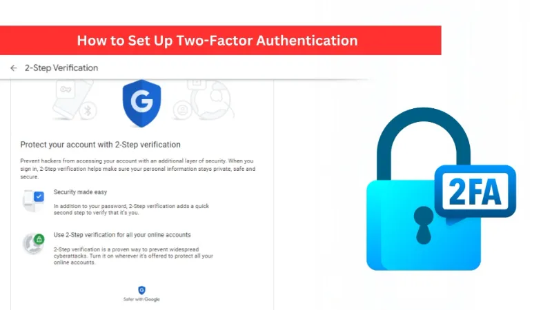 How to Set Up Two-Factor Authentication